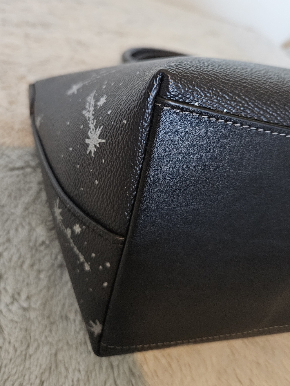 Coach Sadie Satchel Bag With Star Print - Picture 10 of 16